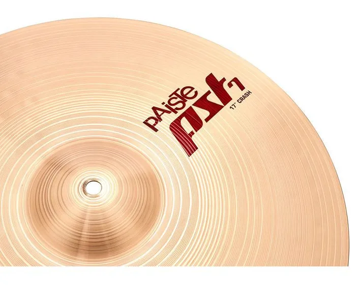 Paiste PST7 17" Crash, dettaglio ravvicinato, photo 3