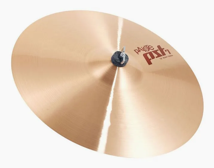 Paiste PST7 18" Heavy Crash, di fronte su sfondo neutro