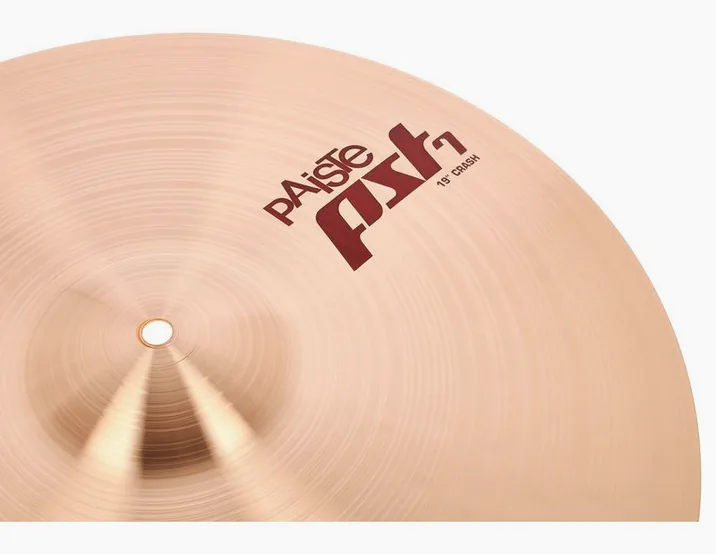 Paiste PST7 19" Crash, vista di tre quarti, photo 3
