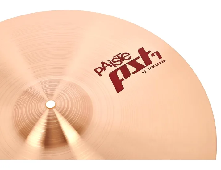 Paiste PST7 19" Thin Crash, vista frontale, photo 3