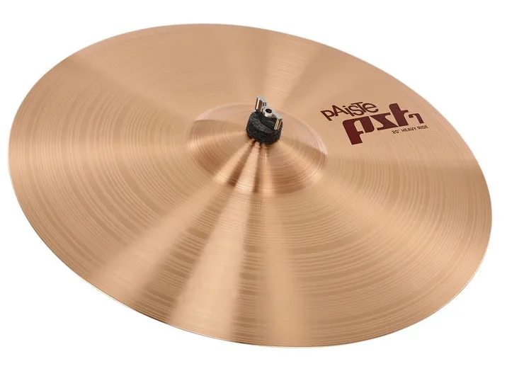 Paiste PST7 20" Heavy Ride, di fronte su sfondo neutro