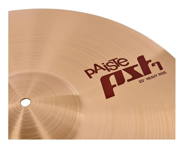 Paiste PST7 20" Heavy Ride, vista frontale, photo 3