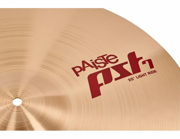 Paiste PST7 20" Light Ride, vista frontale, photo 3