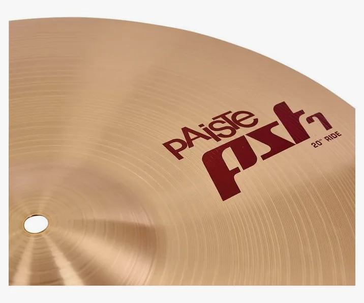 Paiste PST7 20" Ride, dettaglio ravvicinato, photo 4