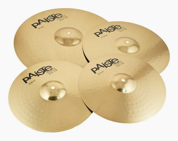 Paiste Set 3 101 14"HH/ 16"C / 20"R, dettaglio frontale