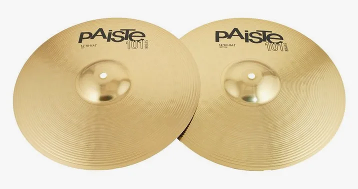 Paiste Set 3 101 14"HH/ 16"C / 20"R, su sfondo neutro, photo 3