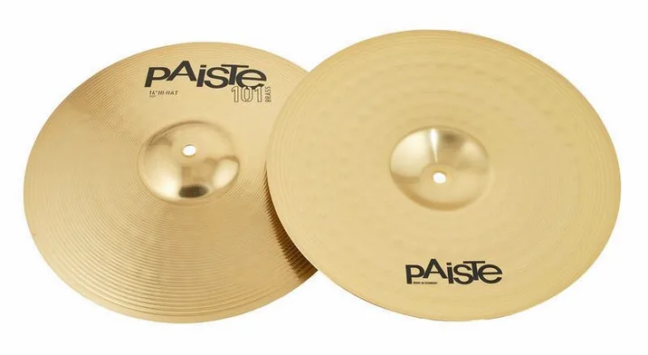 Paiste Set 3 101 14"HH/ 16"C / 20"R, su sfondo neutro, photo 4