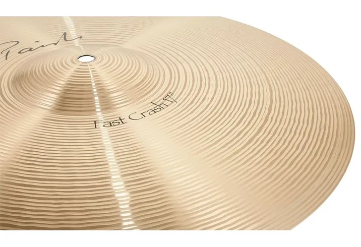 Paiste 17" Signature Fast Crash, dettaglio ravvicinato, photo 3