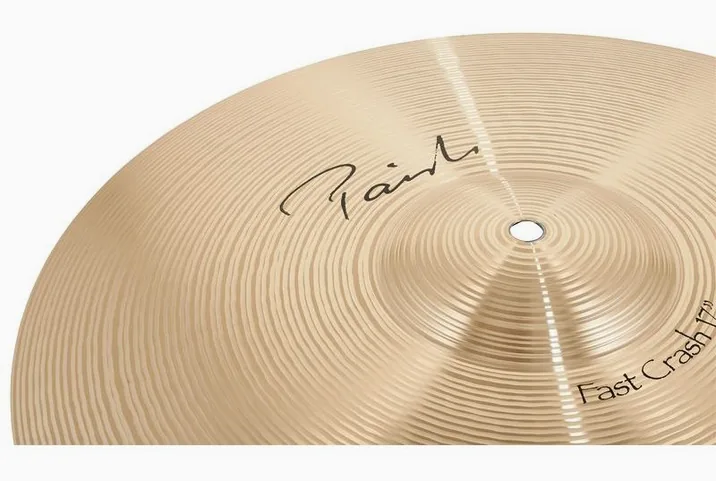 Paiste 17" Signature Fast Crash, vista di tre quarti, photo 4