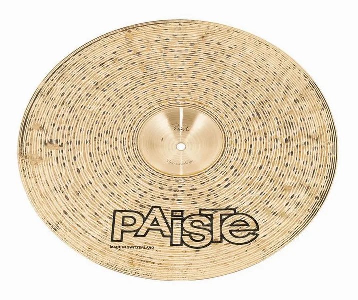 Paiste 18" Traditional Thin Crash, vista di tre quarti, photo 2