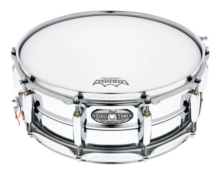 Pearl 14"x05" Sensitone Steel, su sfondo neutro