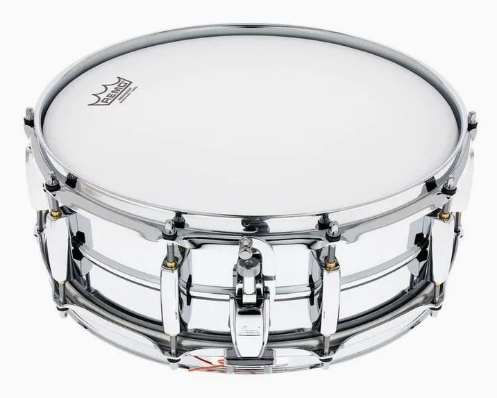 Pearl 14"x05" Sensitone Steel, vista frontale, photo 2