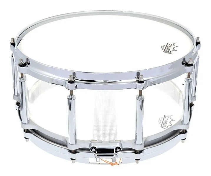 Pearl 14"x6,5" CRB Free Float. Clear, vista di tre quarti, photo 2