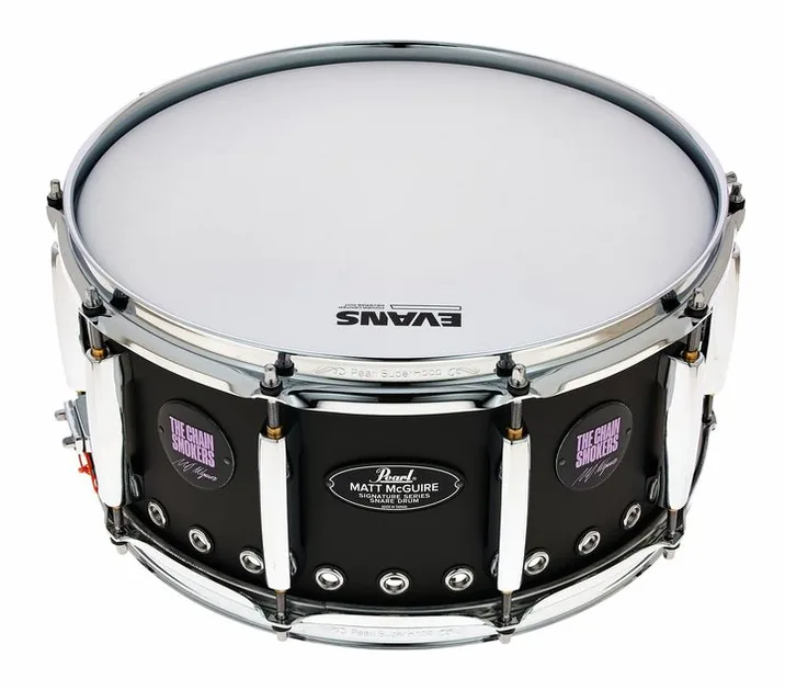 Pearl 14"x6,5" Matt McGuire Snare, vista frontale
