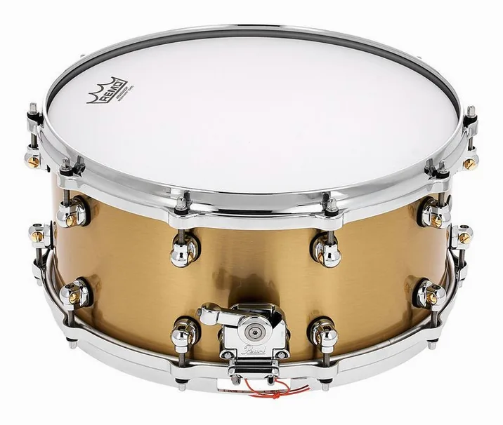 Pearl 14"x6,5" Reference One Brass, vista frontale, photo 2