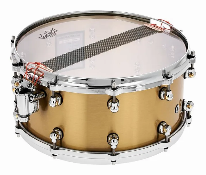 Pearl 14"x6,5" Reference One Brass, su sfondo neutro, photo 4