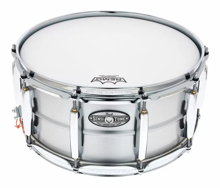 Pearl 14"x6,5" Sensitone Aluminium, dettaglio frontale
