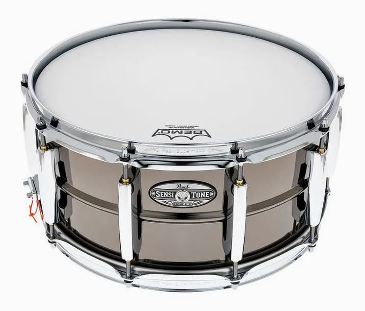 Pearl 14"x6,5" Sensitone Brass, vista frontale