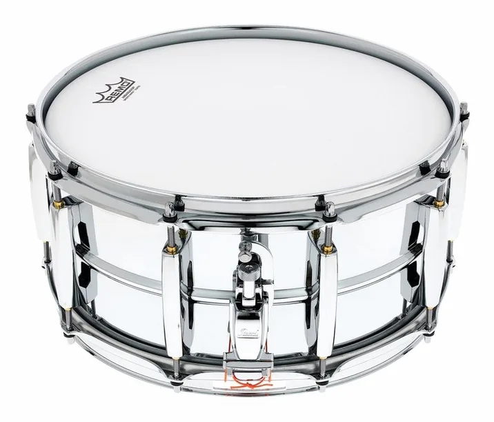 Pearl 14"x6,5" Sensitone Steel, vista frontale, photo 2