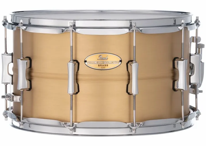 Pearl 14"x08" Primal Col. Brass SD, dettaglio frontale