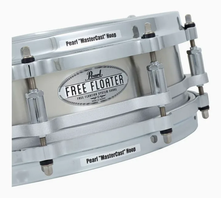 Pearl 14"x3,5" Free Floating Steel, vista dall'alto, photo 4