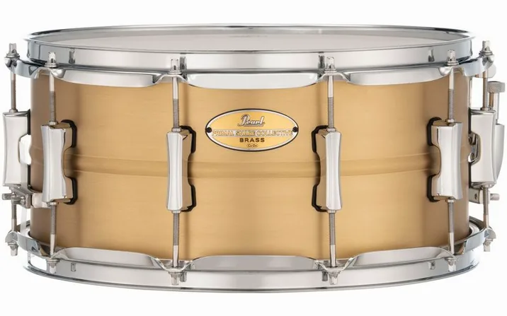 Pearl 14"x6,5" Primal Col. Brass SD, vista frontale