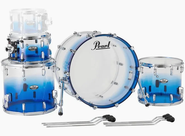 Pearl Crystal Beat Rock Glacier Fade, dettaglio frontale