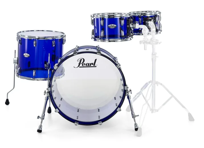 Pearl Crystal Beat Standard Blue S., vista frontale, photo 2
