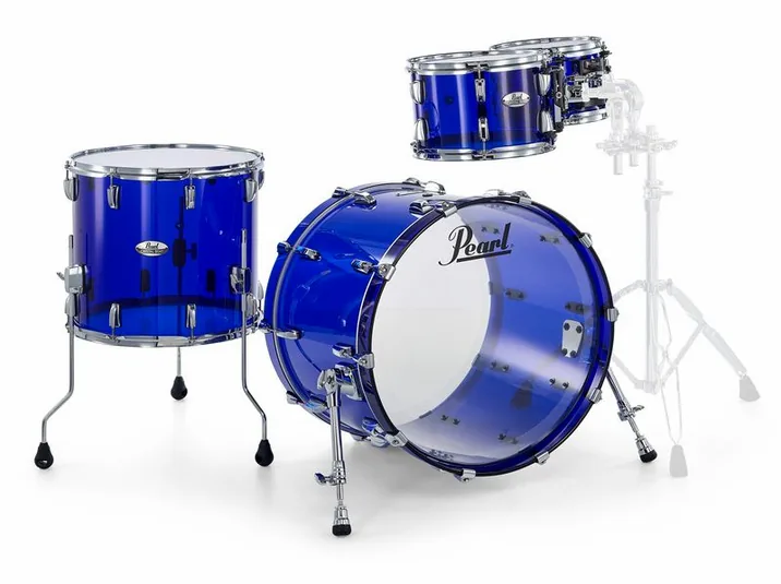 Pearl Crystal Beat Standard Blue S., vista frontale, photo 3