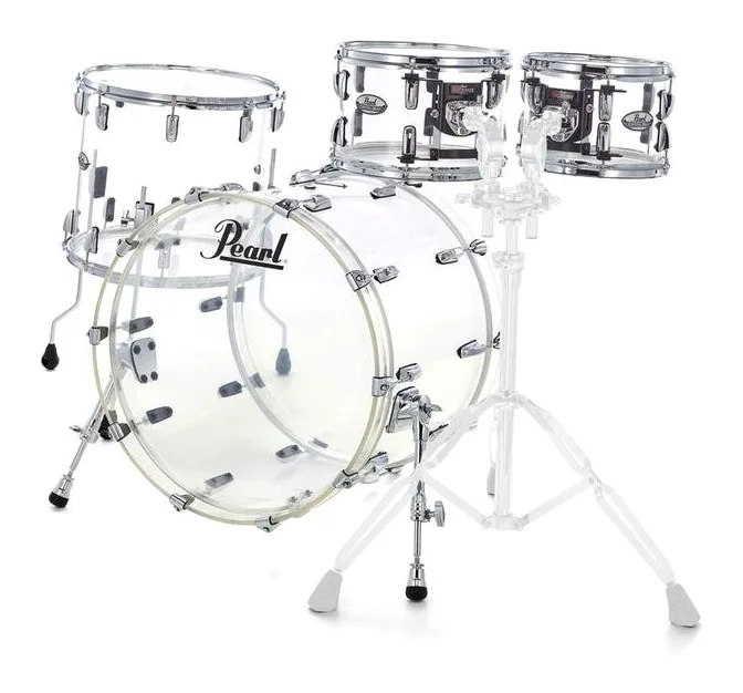 Pearl Crystal Beat Standard Clear, di fronte su sfondo neutro