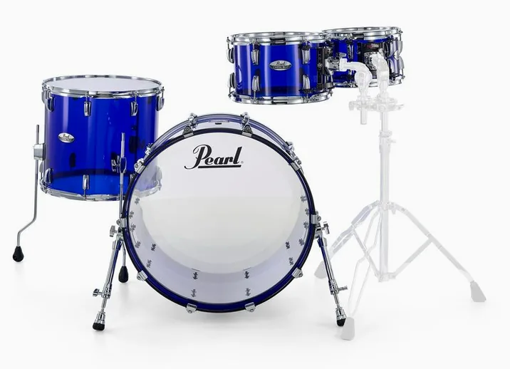 Pearl Crystal Beat Studio Blue S., vista frontale