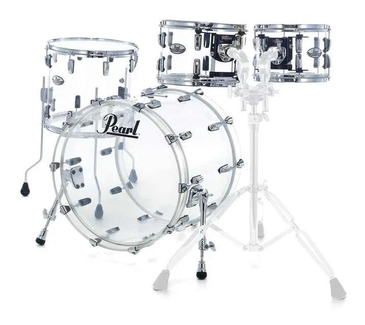 Pearl Crystal Beat Studio Clear, di fronte su sfondo neutro