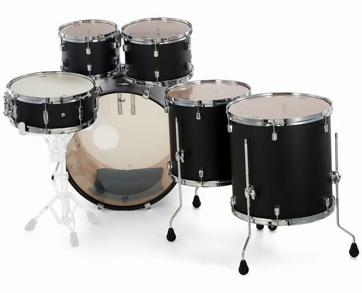 Pearl Decade M. 6pcs Shell Pack S.BK, vista di tre quarti, photo 4