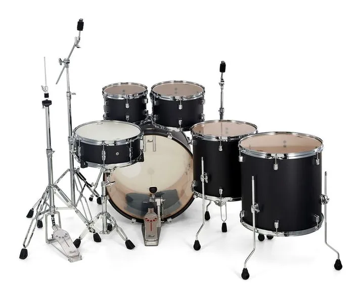 Pearl Decade Maple 6pc Satin Black, vista dall'alto, photo 4