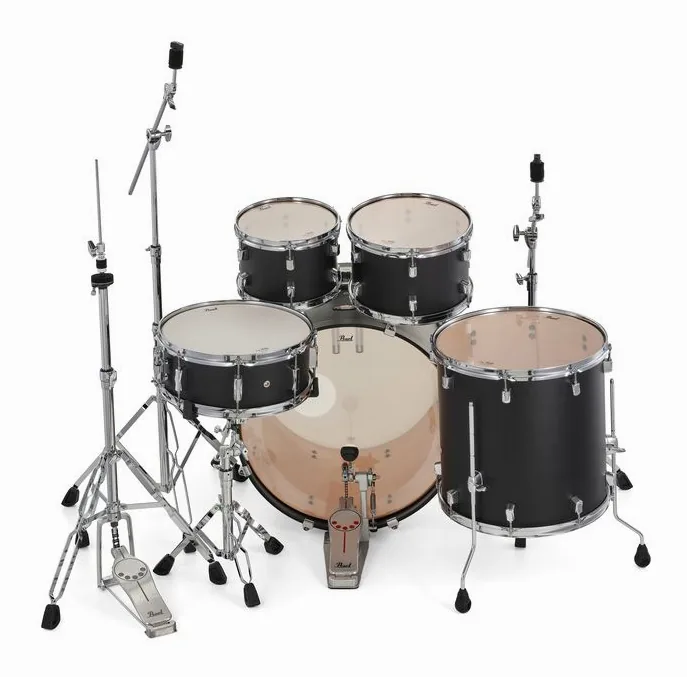 Pearl Decade Maple Standard S. Black, vista di tre quarti, photo 4