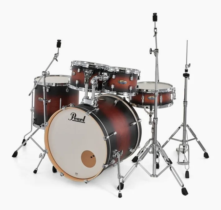 Pearl Decade Maple Standard S. Brown, vista frontale