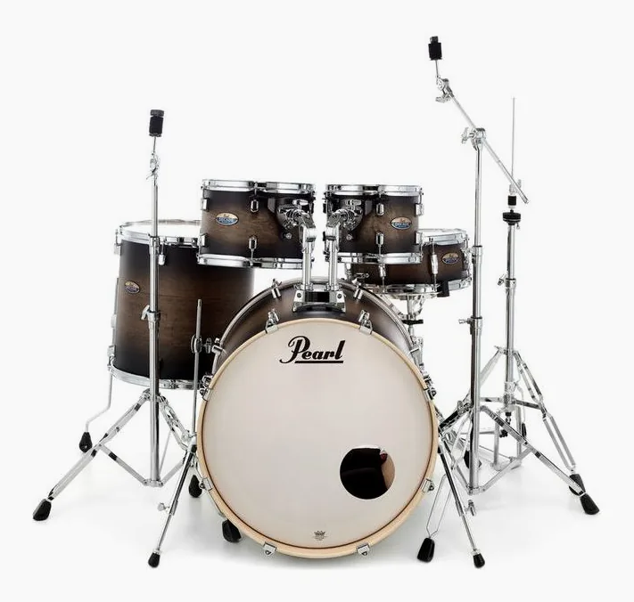 Pearl Decade Maple Studio BK Burst, dettaglio ravvicinato, photo 2