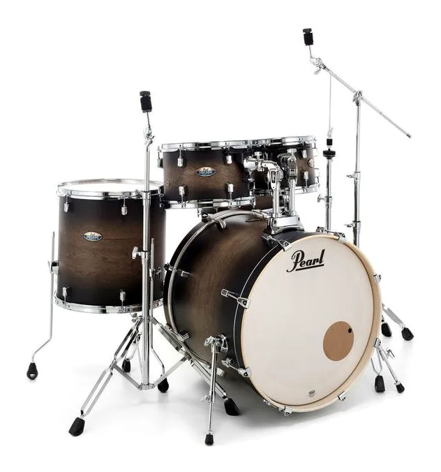 Pearl Decade Maple Studio BK Burst, vista dall'alto, photo 3