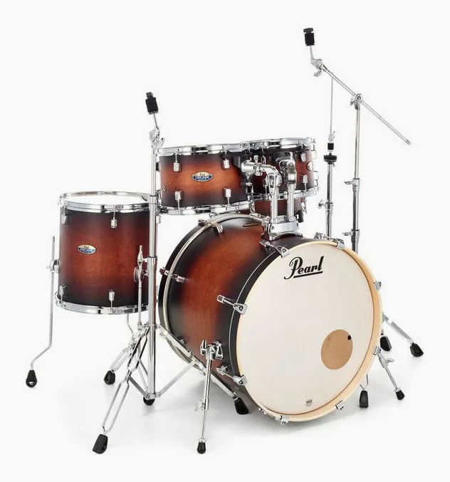 Pearl Decade Maple Studio S. Brown, vista frontale, photo 3