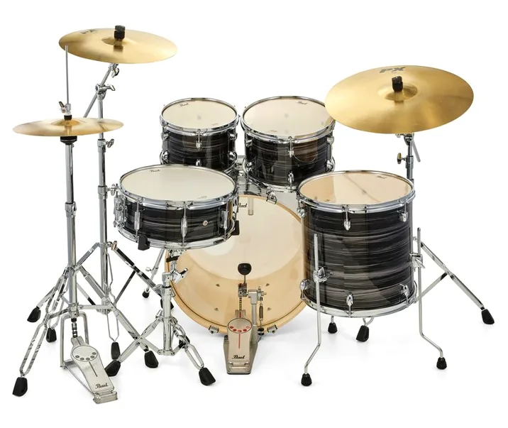Pearl Export 22" Rock G.Silver, vista dall'alto, photo 4