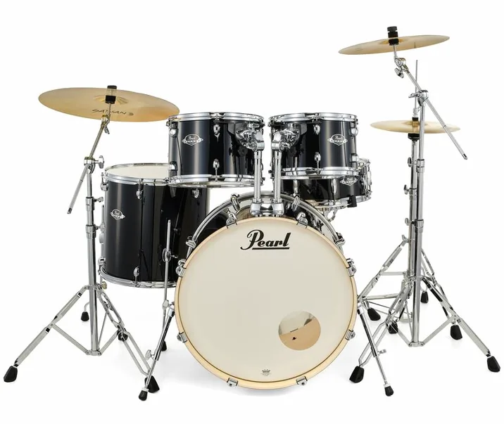 Pearl Export 22" Rock Jet Black, vista di lato, photo 2