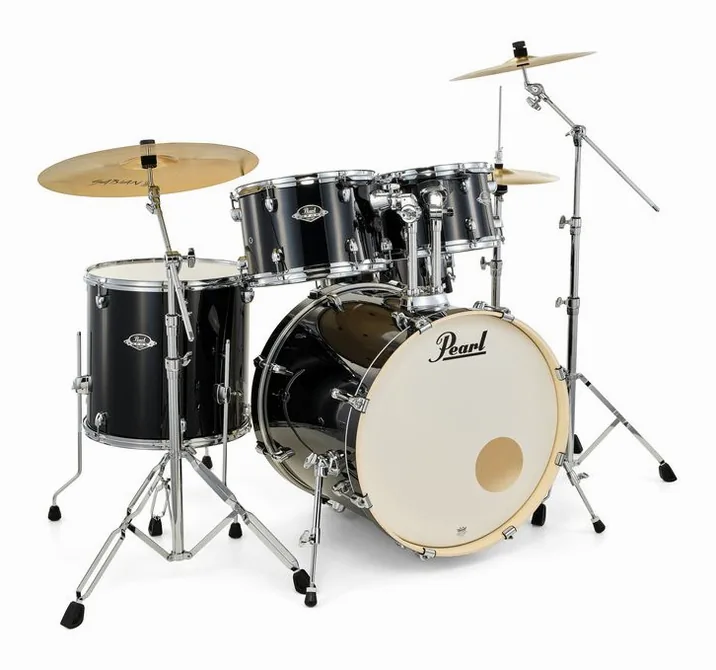 Pearl Export 22" Rock Jet Black, vista di lato, photo 3
