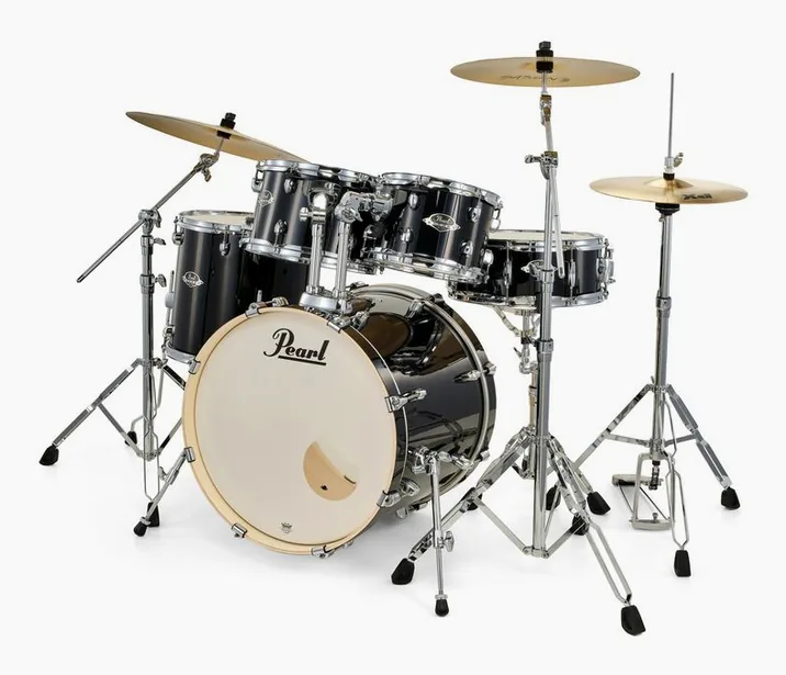 Pearl Export 22" Standard Jet Black, su sfondo neutro, photo 2