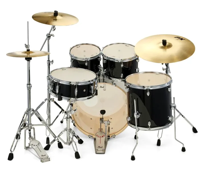 Pearl Export 22" Standard Jet Black, vista dall'alto, photo 4