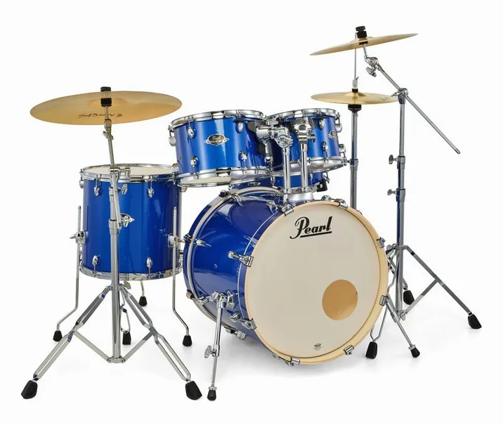 Pearl Export 22" Standard Mid. Blue, vista di lato, photo 2