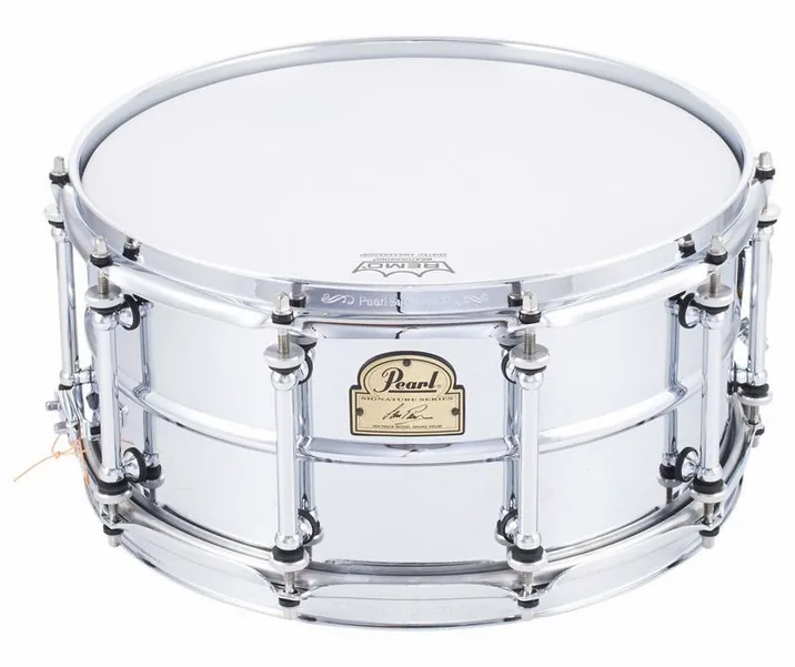 Pearl IP1465 Ian Paice Snare Drum, vista frontale