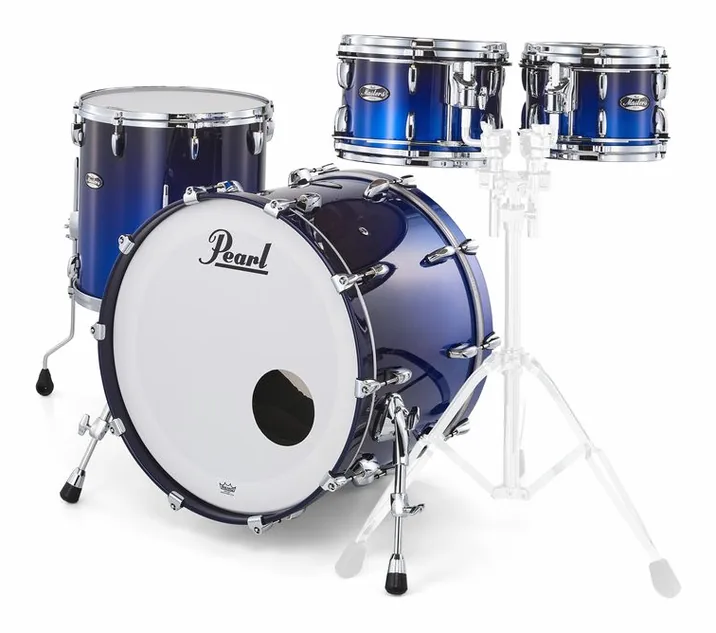 Pearl Masters Maple 22" 4-pc S. #858, vista frontale