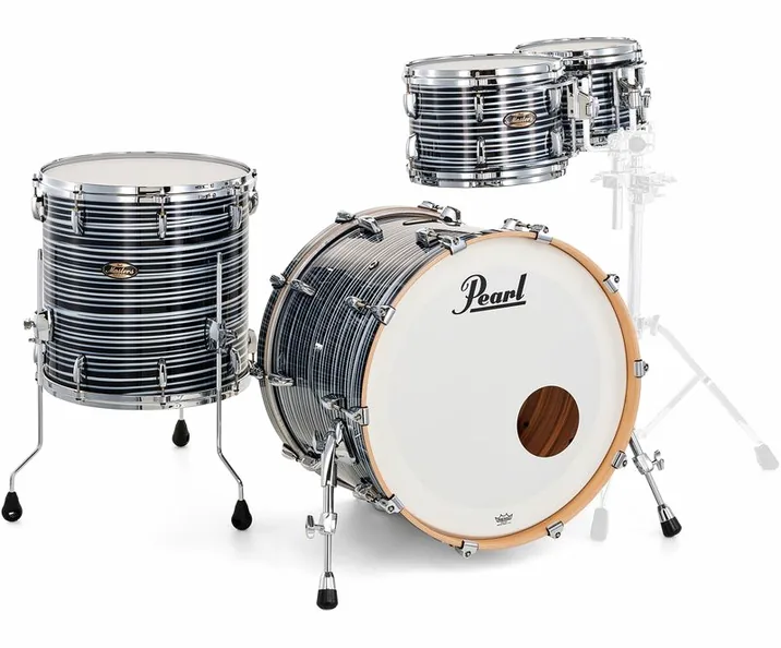 Pearl Masters Maple/Gum 22" 4pc #855, vista di tre quarti, photo 3
