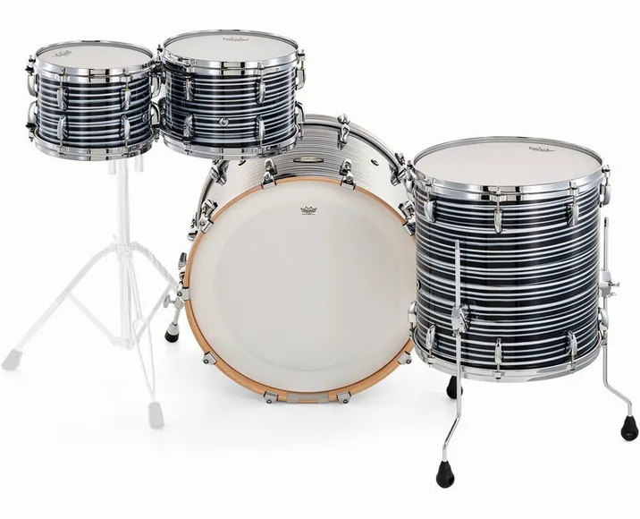 Pearl Masters Maple/Gum 22" 4pc #855, vista di lato, photo 4
