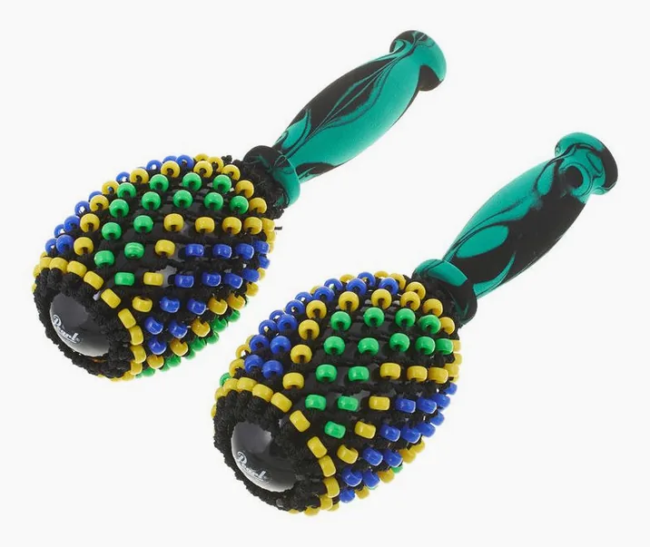 Pearl PFM-20 Beaded Maracas, vista di tre quarti, photo 3